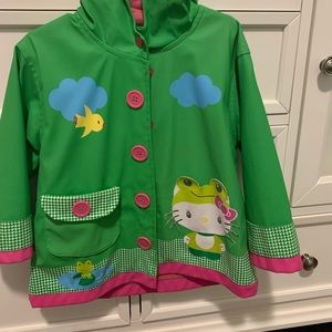 Hello kitty rain jacket